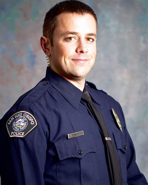 Detective Luca Pietro Benedetti San Luis Obispo Police Department