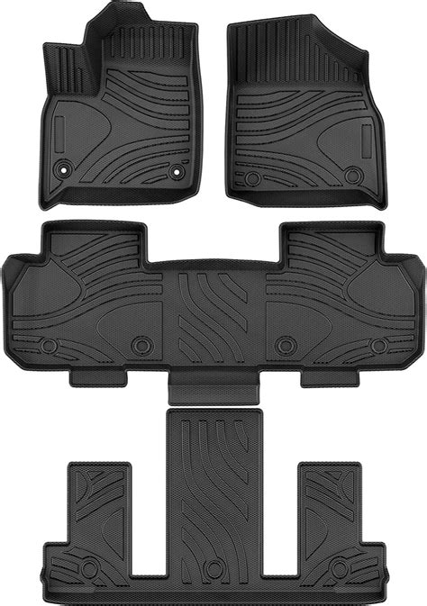 2018 2023 Chevrolet Traverse All Weather Protection 3d Cars Floor Mats