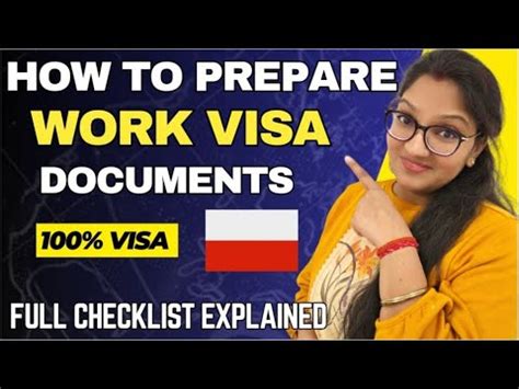 How To Prepare Work Visa Documents For Poland Important Documents