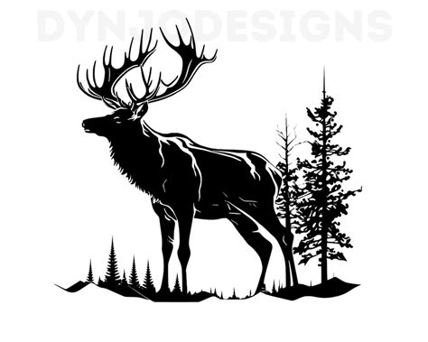 Caribou Svg Caribou Clipart Caribou Png Caribou Head Caribou Cut