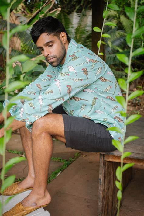 Parrot Shirt Long Sleeve Rangeela Goa