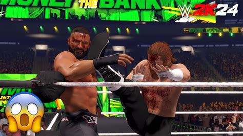 Sami Zayn Vs Bron Breakker Ic Champion At Money In The Bank WWE