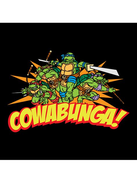 Cowabunga | TMNT Official T-shirt | Redwolf