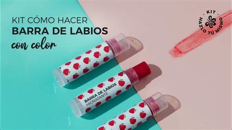 ¡crea Tus Propios Labiales Kit Para Labiales Carmín Diy Paso A