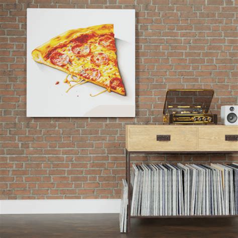 Pepperoni Pizza Acrylic Prints Photos Prints On Metal And Canvas