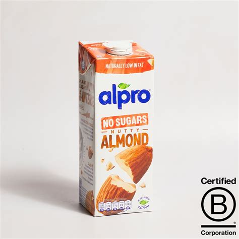 Alpro Unsweetened Almond Longlife Milk Alternative Dairy Milk And More