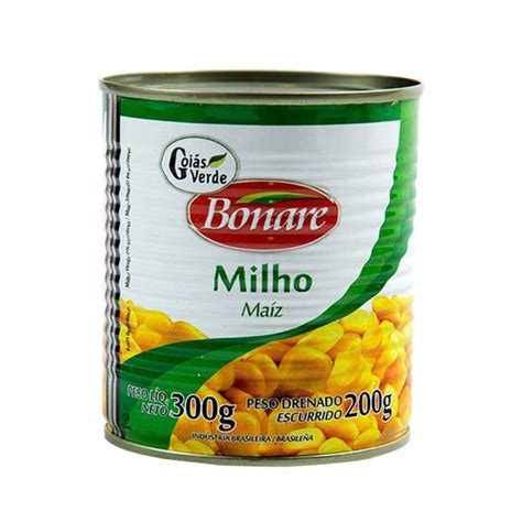 Milho Verde Bonare 200g Super Veneza Guará Ii