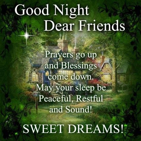 Goodnight Dear Friends Sweet Dreams Pictures Photos And Images For