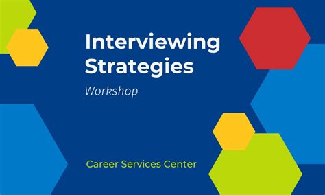 Interviewing Strategies | VIKING UNION | Western Washington University