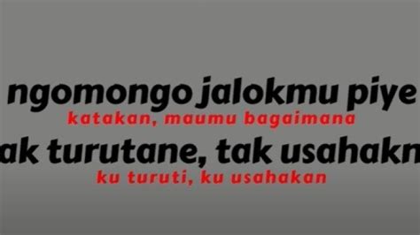 Lirik Dan Arti Lagu Ngomongo Jalokmu Pie Nemen GildCoustic Viral Di