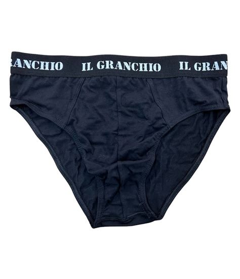 Il Granchio 6 Pezzi Slip Uomo Con Elastico Esterno Loggato In Cotone