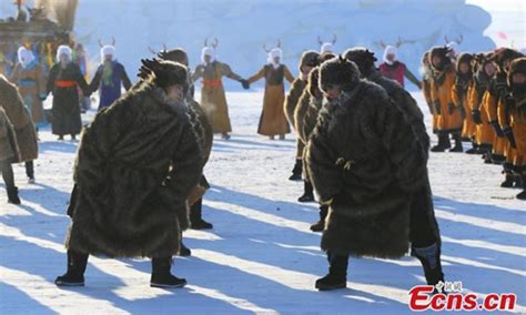 Winter Nadam Kicks Off In North China Global Times