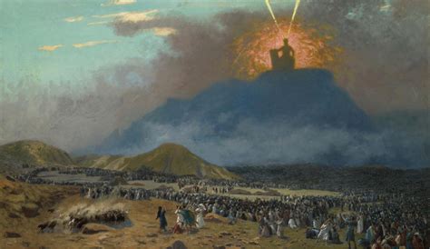 Moses On Mount Sinai Illustration World History Encyclopedia