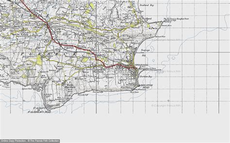 Old Maps of Dorset Coast Path, Dorset - Francis Frith