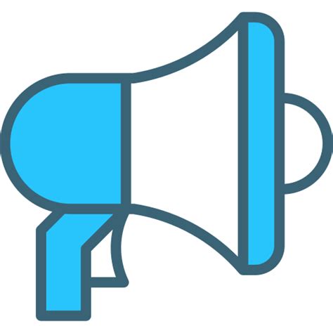 Megaphone Generic Fill Lineal Icon