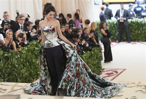 Amal And George Clooney At The 2018 Met Gala Popsugar Celebrity