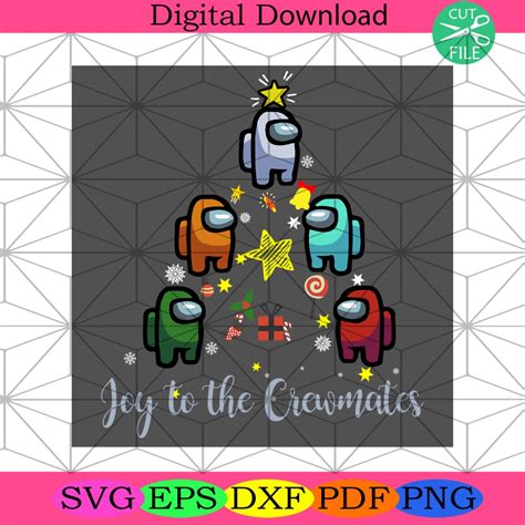 Among Us Christmas Tree Svg, Christmas Svg, Xmas Svg, Christmas 2021 ...