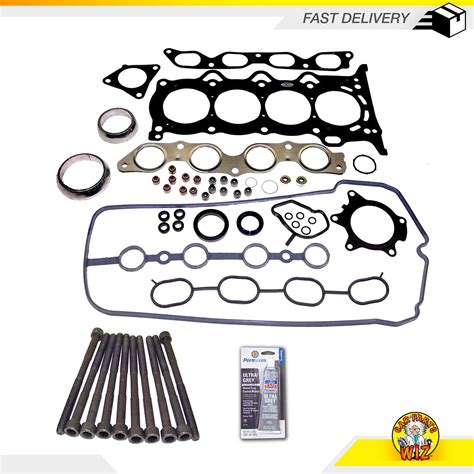 Head Gasket Set Bolts Kit Fits Toyota Yaris L Dohc V Nzfe