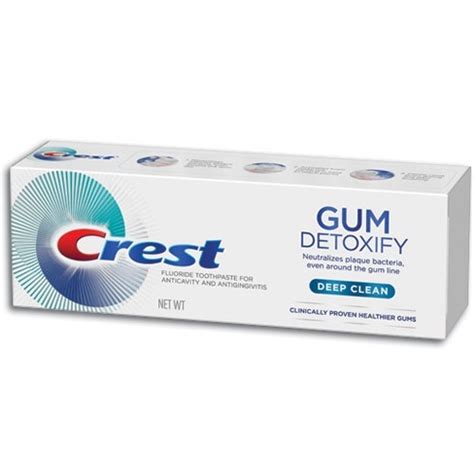 Crest Gum Detoxify Toothpaste In 20ml Tube Medical Solution