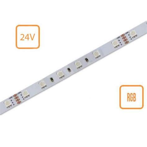 Banda Led 24v 14w Smd 5050 Ip20 Rgb Interior Rola 5 Metri Banda Led