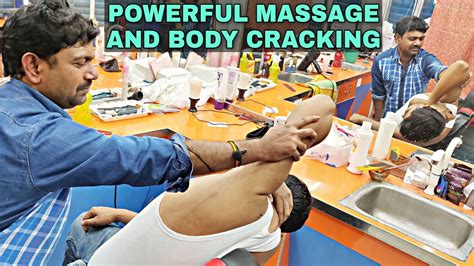 Asmr Indian Barber Relaxing Head And Body Massage With Powerful Neck