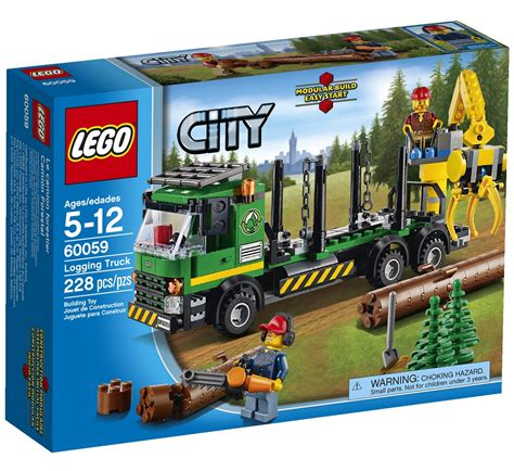 LEGO City Logging Truck 60059 Winter 2014 Set Photos & Preview ...