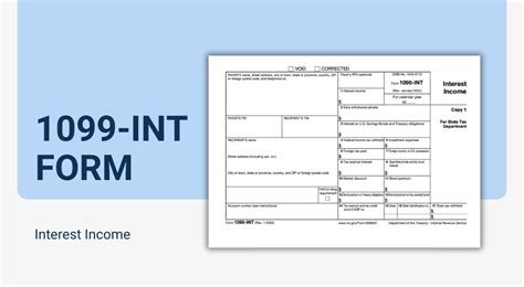 Tax Form 1099-INT ᐉ Printable IRS 1099-INT Form: Interest Income & 2023 ...