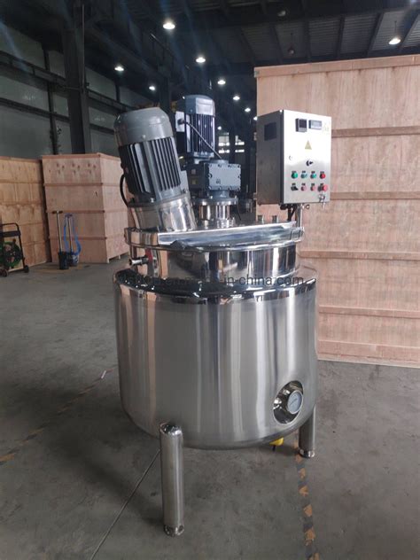 Electric Heating Mixing Tank For Perfumes And Cosmetics China Steam