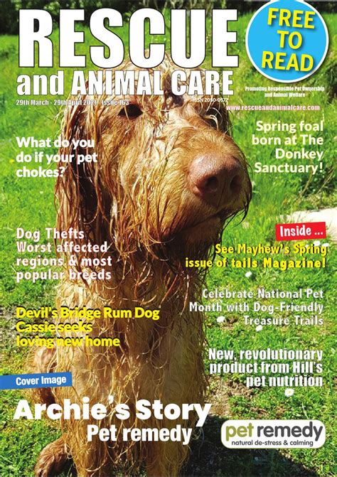 Rescue And Animal Care Marchapril 2021 Issue 163 By Rescue And