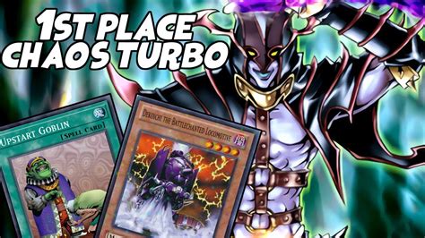 1st Place Undefeated Chaos Turbo Deck Profile Goat Format Youtube