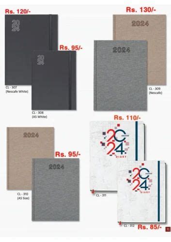 Perfect Bound Paper Cover Office Executive Diary At Rs Piece In