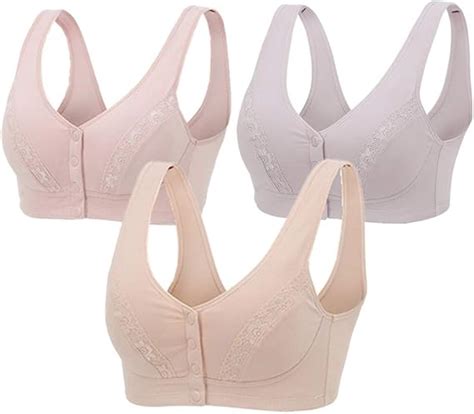 Velwings Mom Grandma Special Design Bras Cotton Soft Cup Wireless