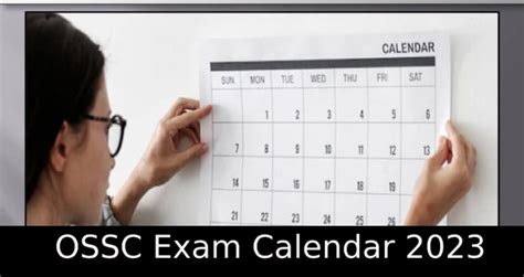 Ossc Exam Calendar Released Get Official Pdf Here Sarvgyan News