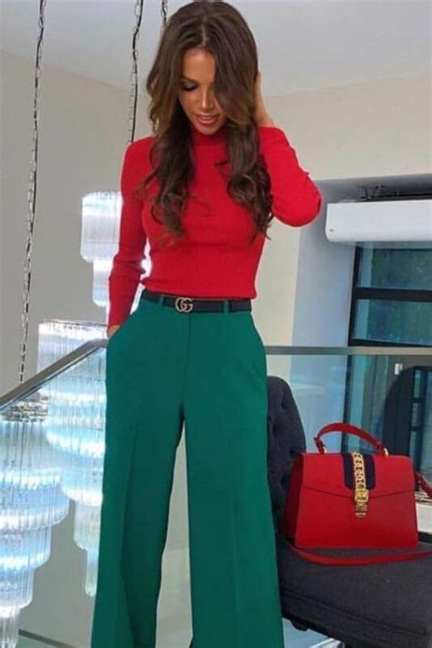 Outfit Con Su Ter Rojo Mujer Como Combinarlos Muy Trendy