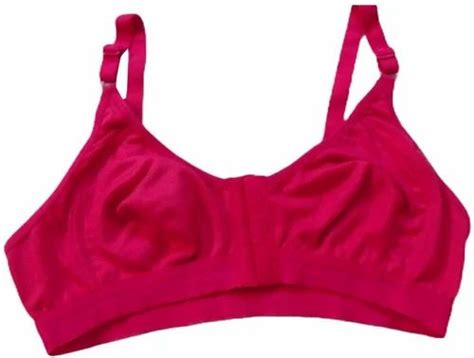 Cotton Push Up Ladies Front Open Bra Size 30b Plain At Rs 58 Piece