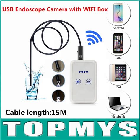 Endoscope Usb Android IOS Iphone Endoscope Camera With WIFI Box TM WE9