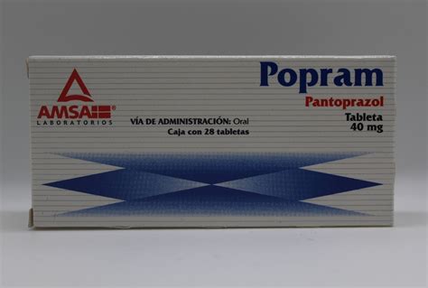 POPRAM 40MG 28 TABLETAS Farma Gen