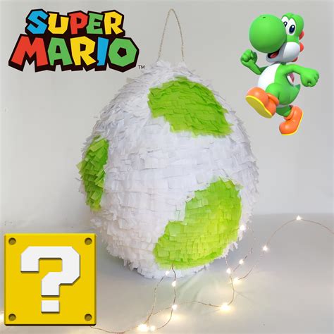 Yoshi Egg Super Mario Bros Piñata Homemade Piñatas Uk Piñata Store