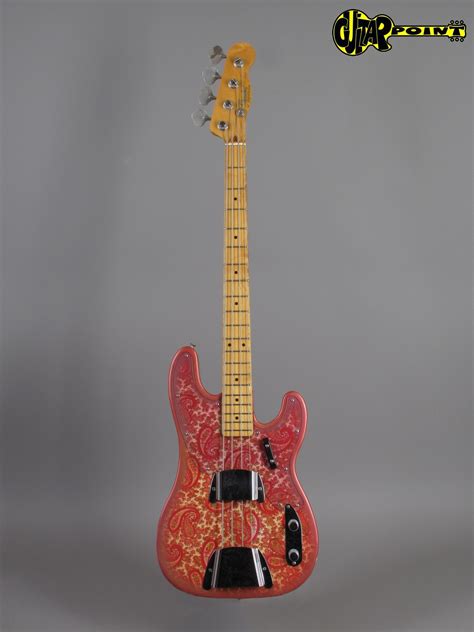 Fender Telecaster Bass 1968 Pink Paisley Bass For Sale Guitarpoint