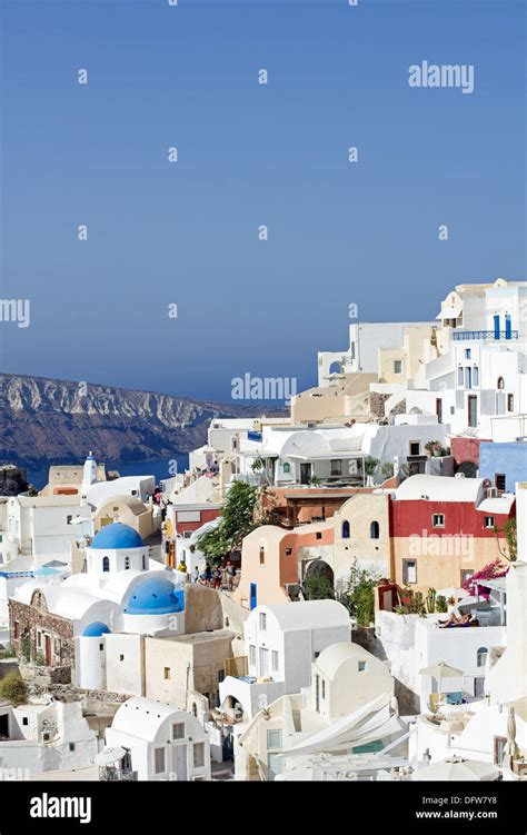 village of oia Stock Photo - Alamy