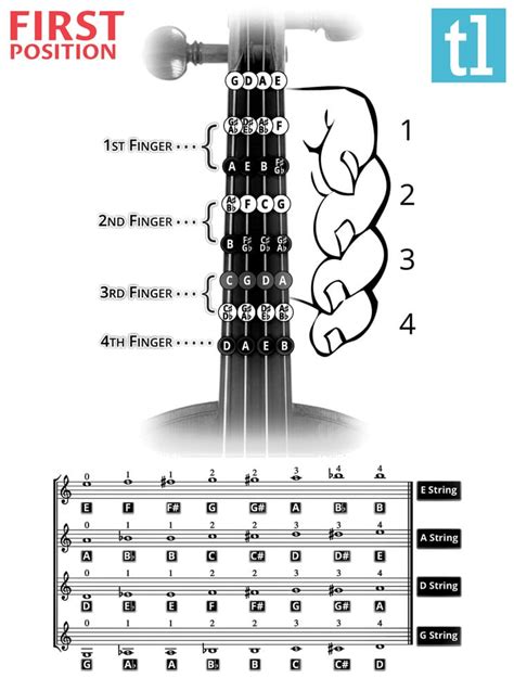 The Ultimate Simple Violin Fingering Chart Ted S List