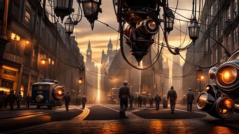 Steampunk Cityscape by Serendigity-Art on DeviantArt