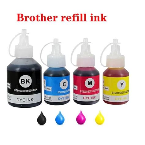 【limited Quantity】 1set Bt6000 Bt5000 Refill Ink Kit For Brother Dcp T220 Dcp T226 Dcp T300 Dcp