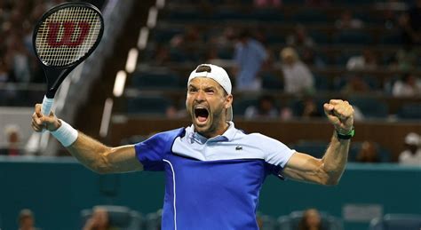 Grigor Dimitrov Erreicht Das Finale Des Miami Open Gegen Jannik Sinner