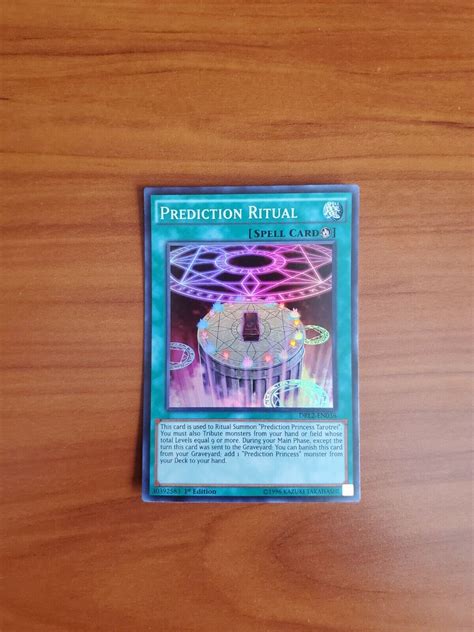 Prediction Ritual Yu Gi Oh Dragons Of Legend 2 Super Rare Drl2 En036 Ebay