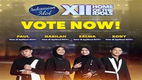 Link Nonton Live Streaming Spektakuler Show 11 Indonesian Idol XII Top