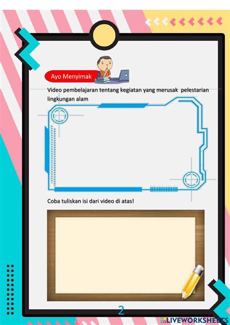 Subtema 3 Pembelajaran 1 Worksheet Live Worksheets