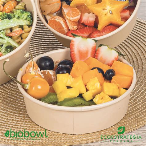 Biopaking Bowl Bamb Salad Biodegradable Ml