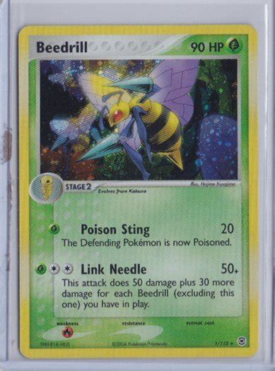 Beedrill Holo Rare Brugt Brugte Kort Pokemonshop