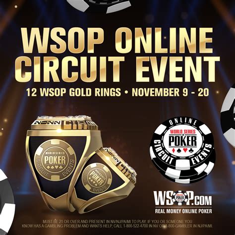 WSOP - World Series of Poker on Twitter: "The WSOP Online Circuit Event kicks off today and run ...